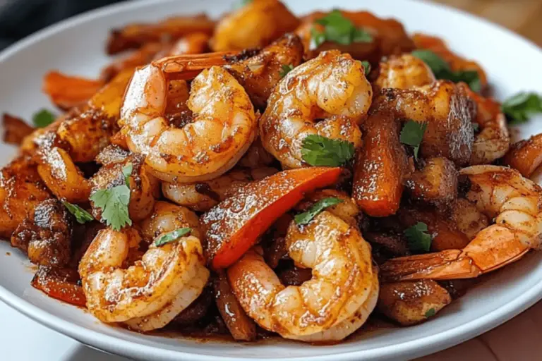 Air Fryer Shrimp Fajitas