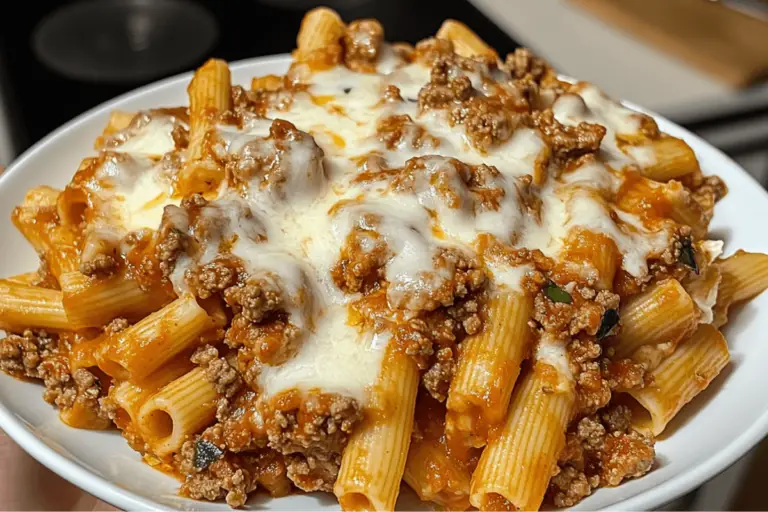 Baked Ziti with Beef