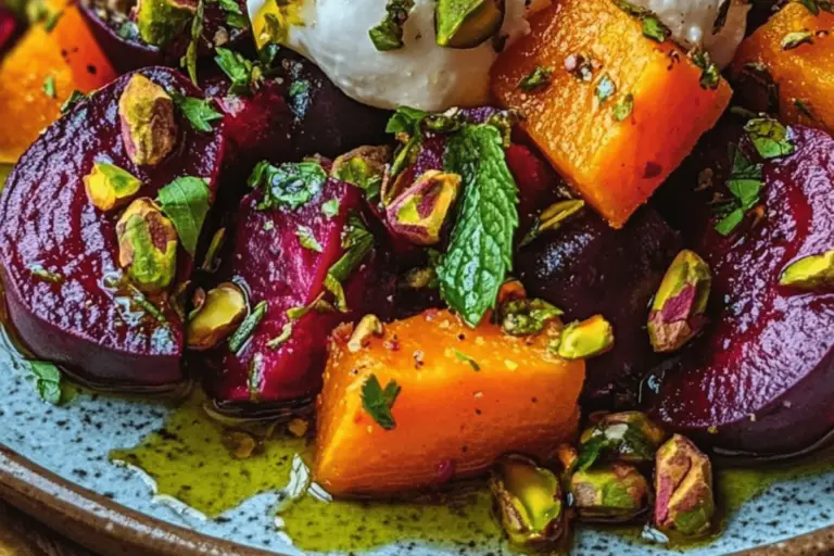 Beet & Sweet Potato Salad