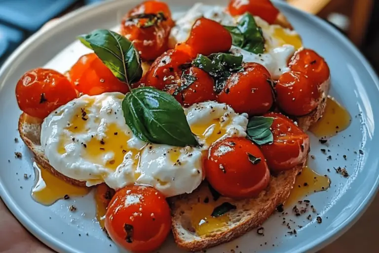 Burrata Bruschetta