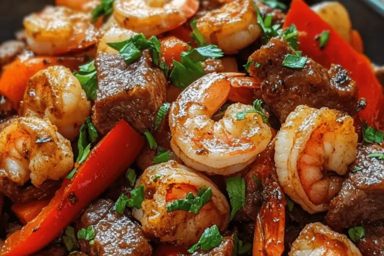 Cajun Beef and Shrimp