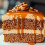 Caramel Frosted Spiced Cake