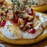 Caramelized Pear & Burrata