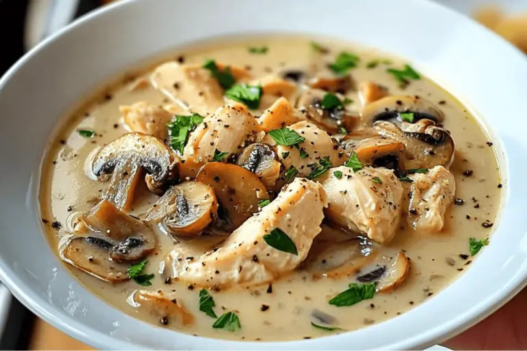 Chicken and Mushroom Soup