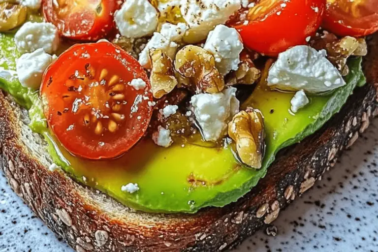 avocado-feta-toast Avocado Feta Toast