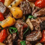 Pepper Steak Pasta Delight