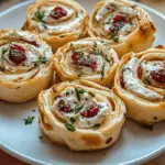 Cranberry Feta Pinwheels