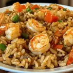 Dirty Rice with Shrimp