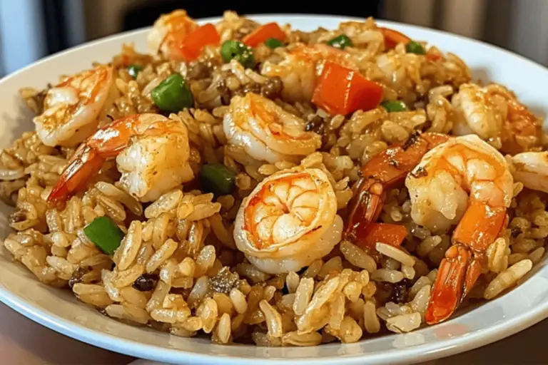 Dirty Rice with Shrimp