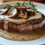 Filet Mignon with Mushroom Sauce