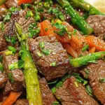 Garlic Beef and Asparagus