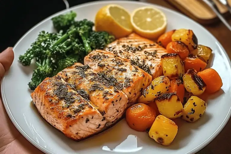 Garlic Herb Salmon