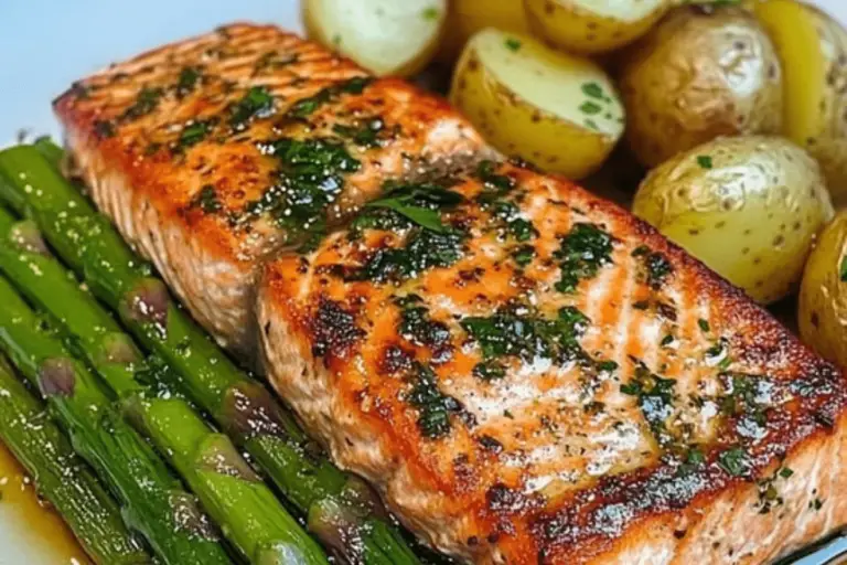 Garlic Herb Salmon