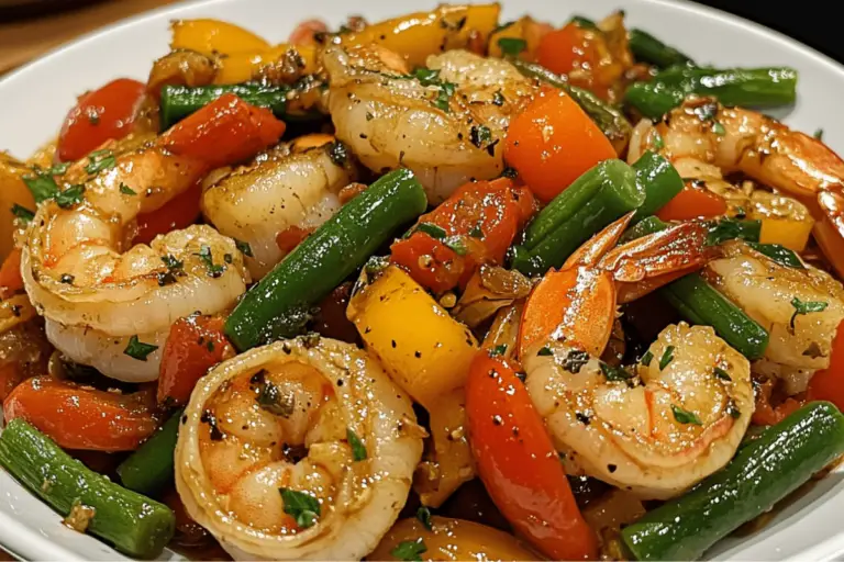 Garlic Shrimp Stir Fry