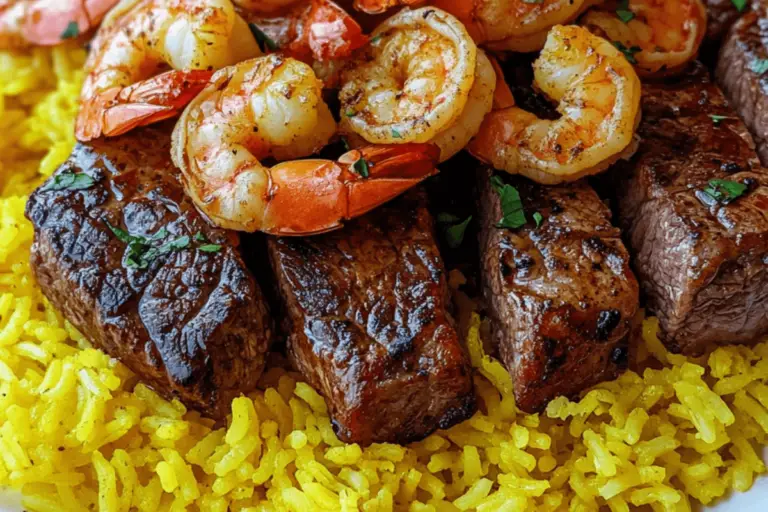 Jerk Steak & Shrimp