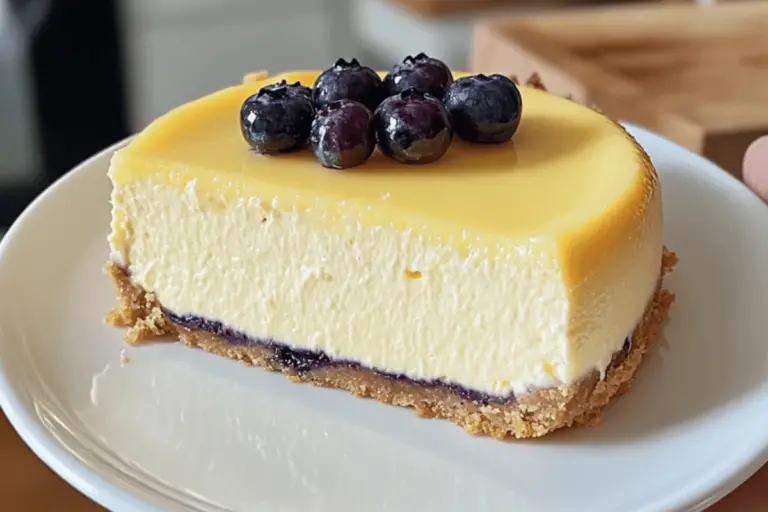 Lemon Blueberry Cheesecake
