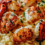 Lemon Butter Lobster Risotto