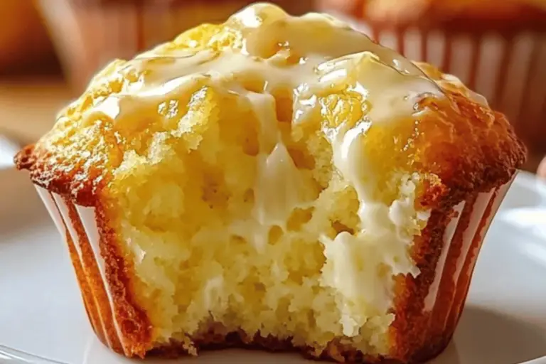 Lemon Cream Cheese Muffins