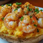Loaded Shrimp Baked Potato