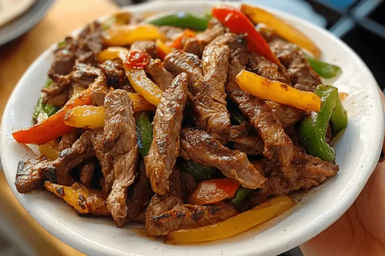 Marinated Beef Fajitas