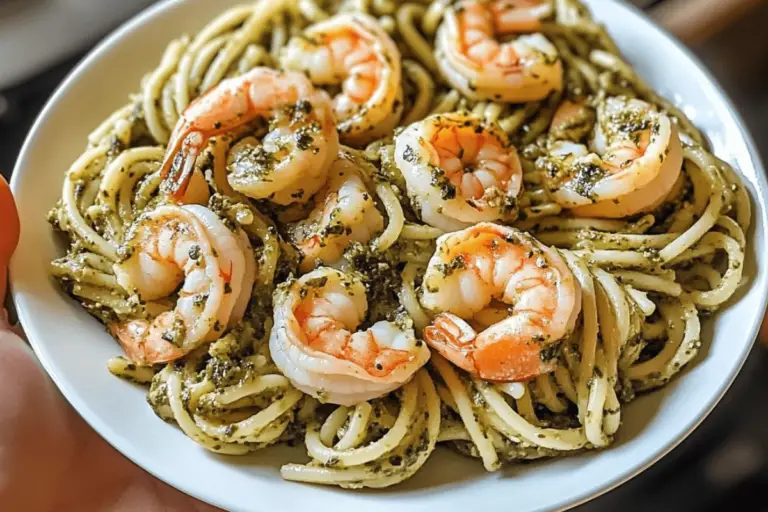 Pesto Shrimp Pasta