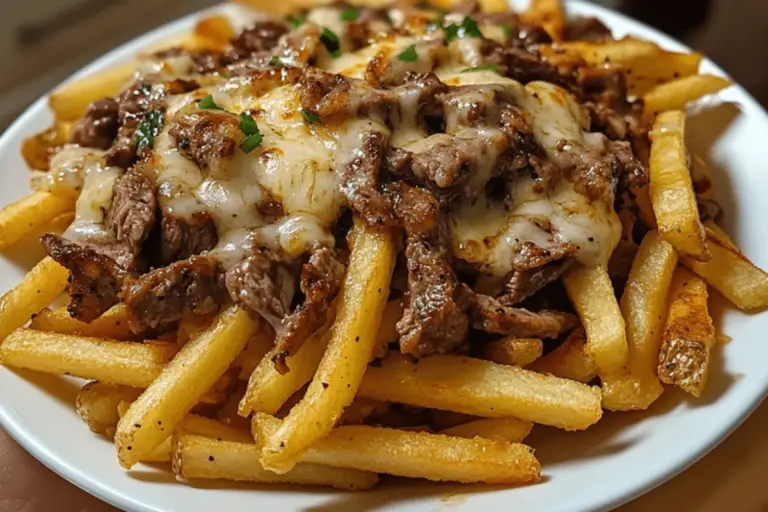 Philly Steak Cheese Fries
