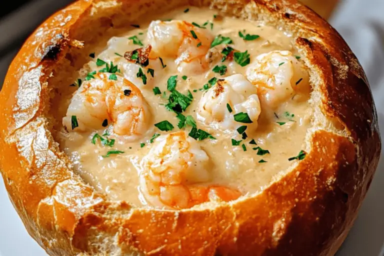 Seafood Chowder Bread Bowl