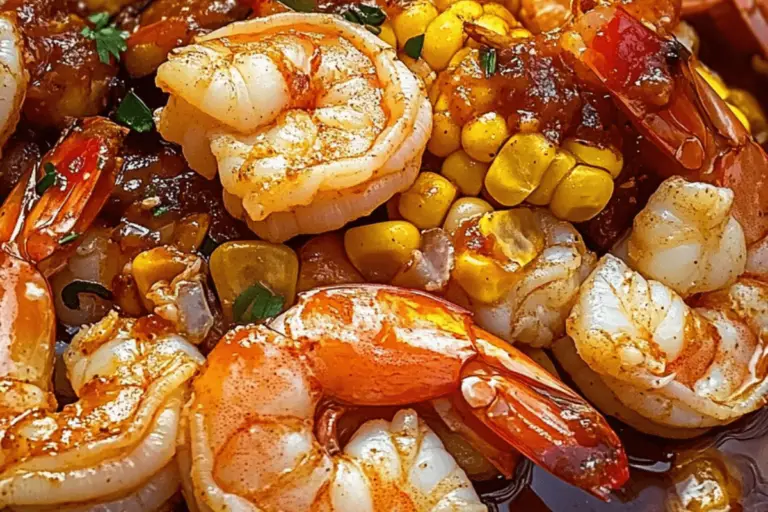 Spicy Shrimp and Corn Boil