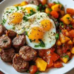 Steak and Sausage Skillet