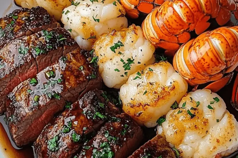 Surf and Turf Filet Mignon