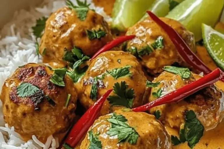 Thai Chicken Meatballs