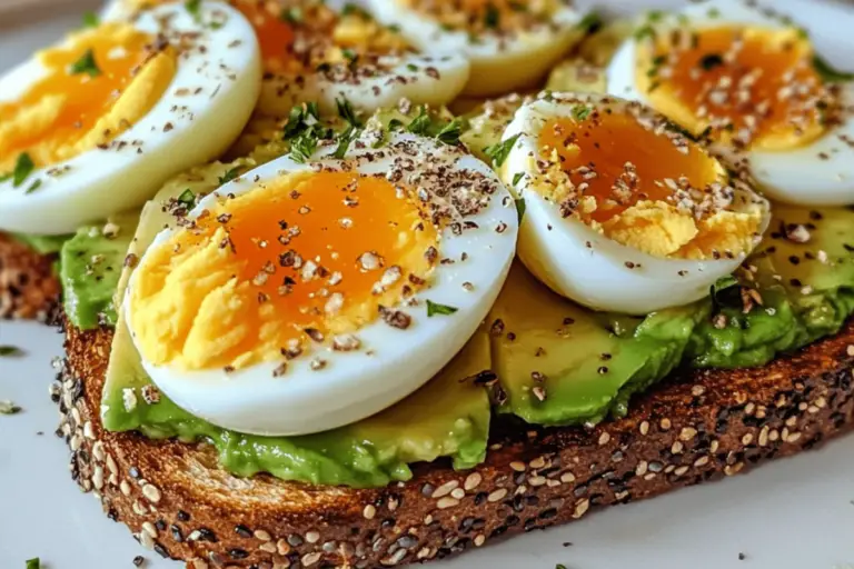 Avocado Toast with Eggs
