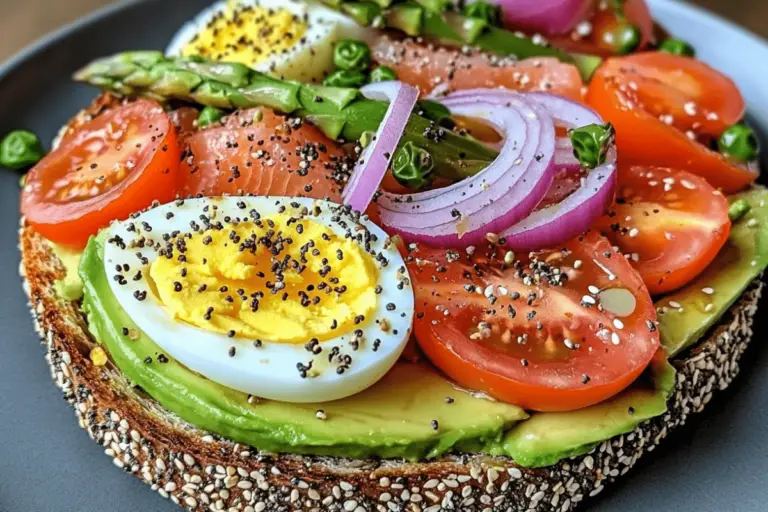 Avocado Toast with Salmon