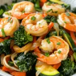 Garlic Shrimp Stir-Fry-min