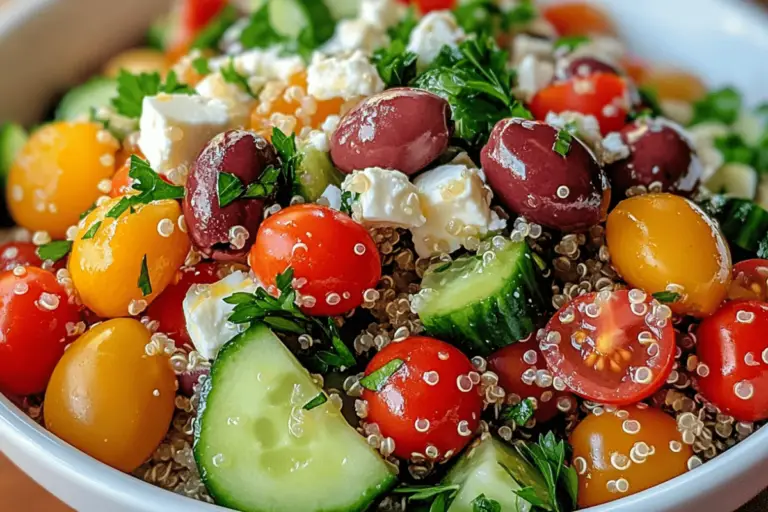 Mediterranean Quinoa Salad