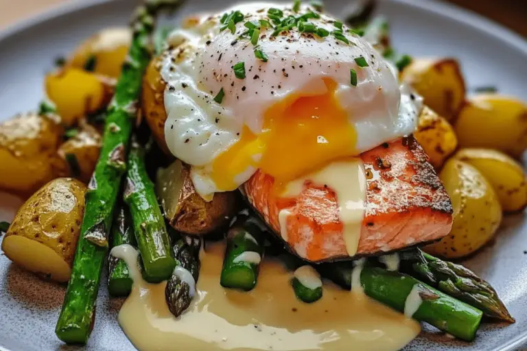 Roasted Potatoes with Salmon