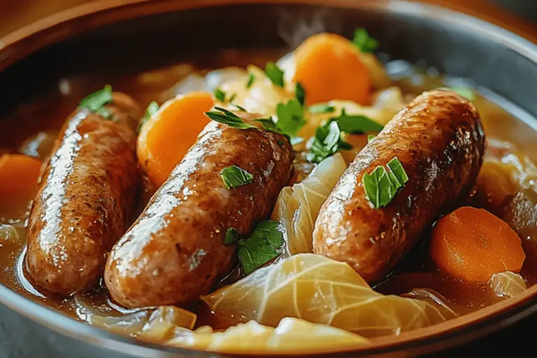 Sausage Cabbage Stew