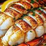 Garlic Butter Lobster and Scallops