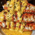 Butter Garlic Lobster Tail Stack