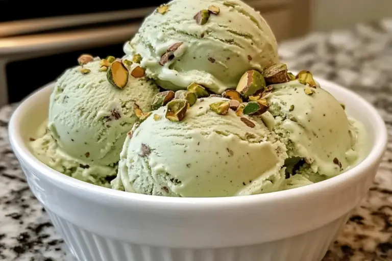 High Protein Pistachio Ice Cream